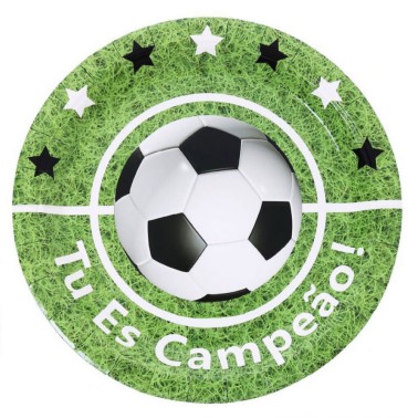 Pratos Campe�o de Futebol
