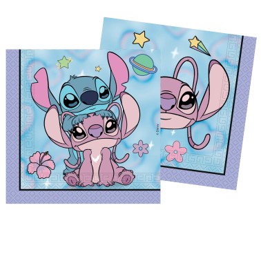 Guardanapos Stitch e Angel