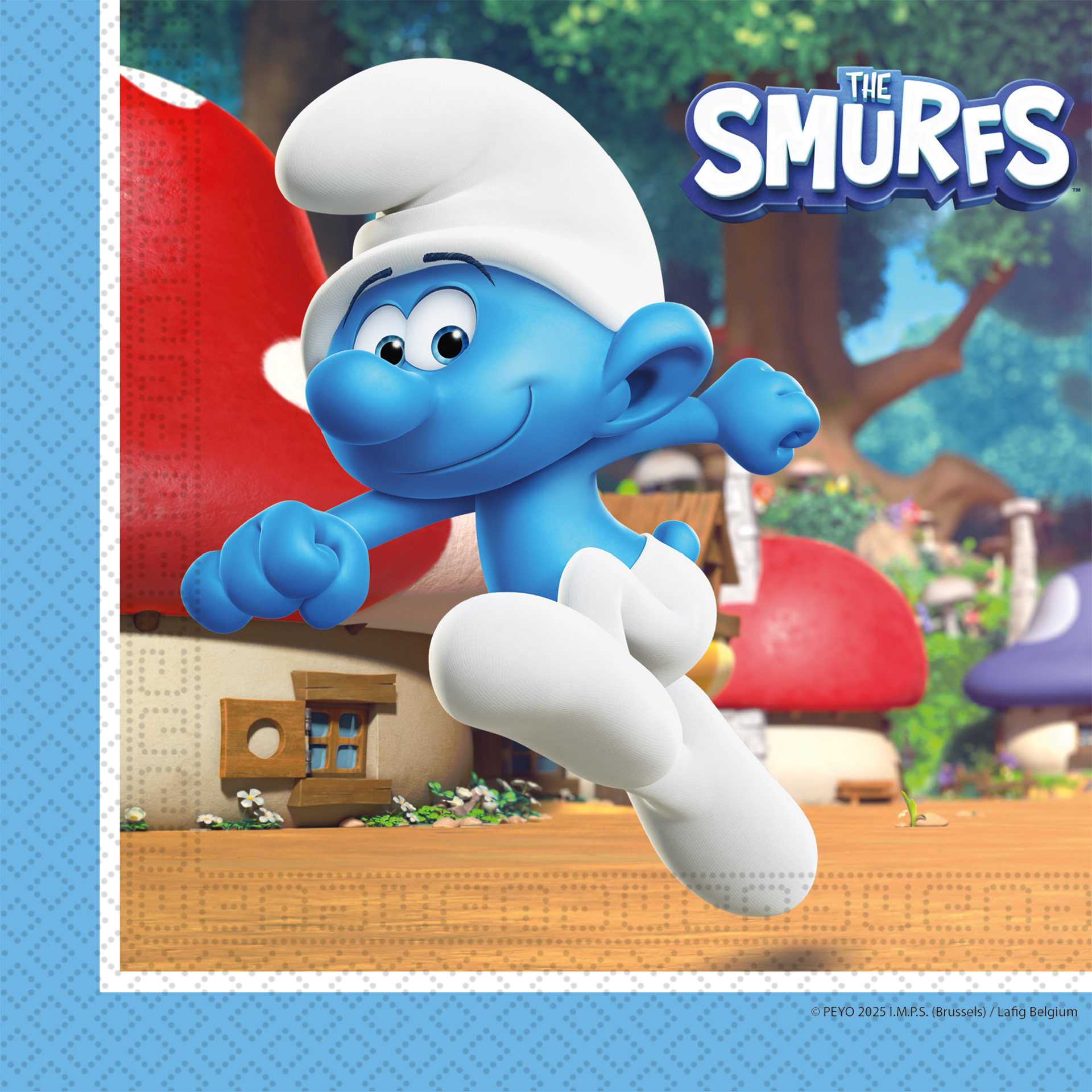 Guardanapos The Smurfs