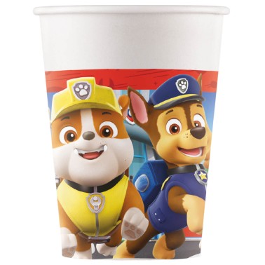 Copos Patrulha Pata Rescue 8 Unid