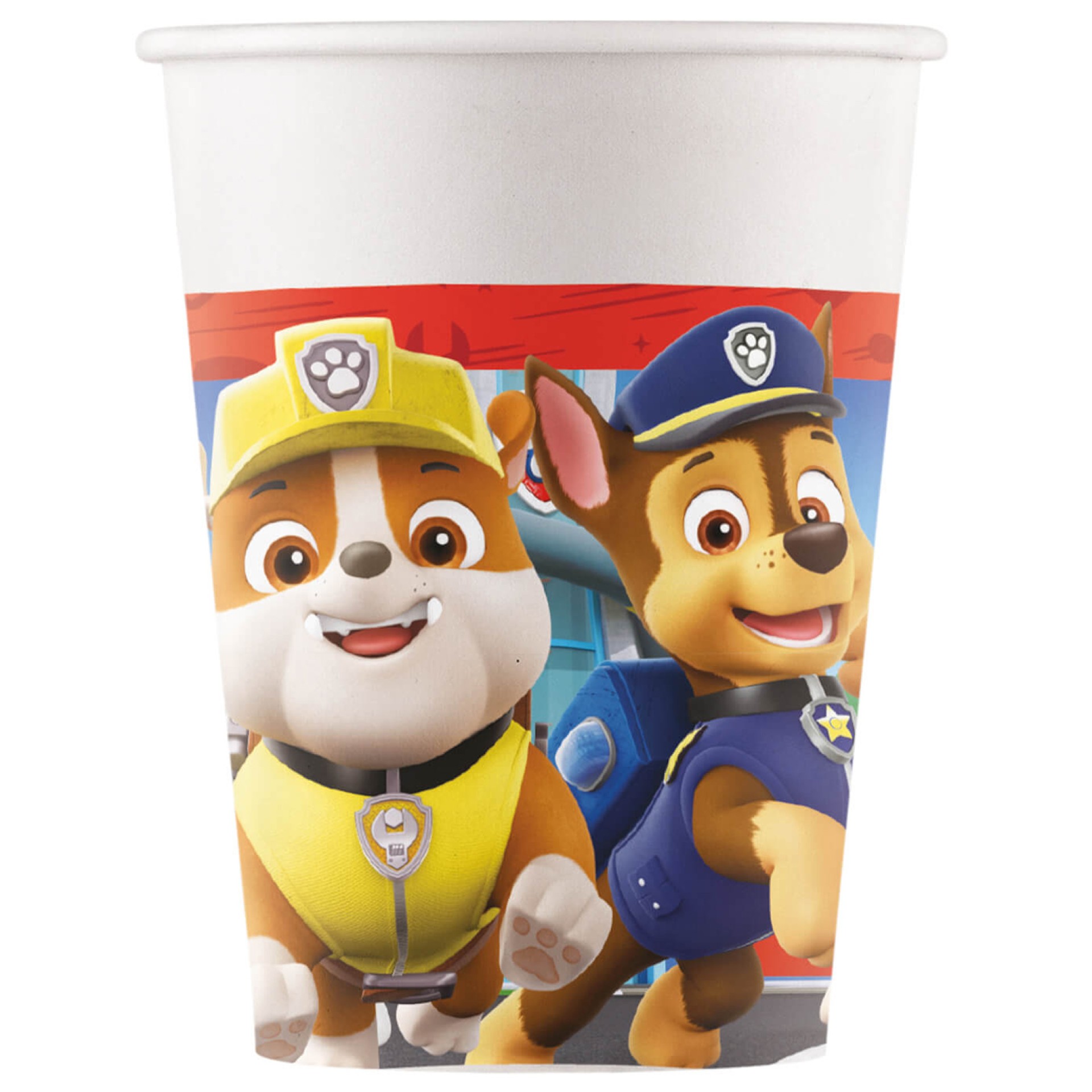 Copos Patrulha Pata Rescue 8 Unid