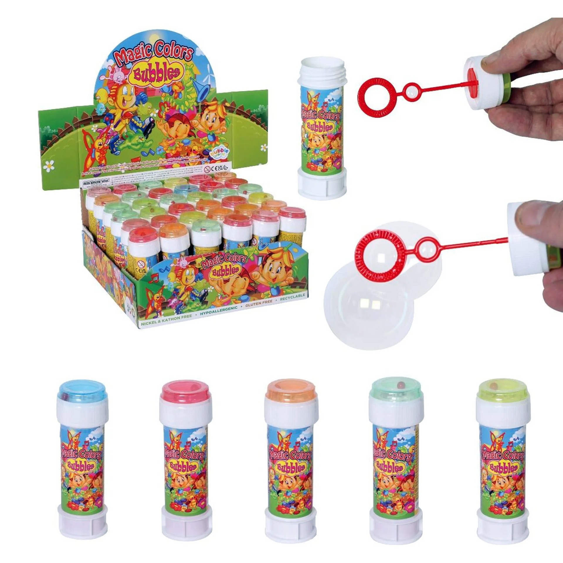 Bolas Sabão Cores Magicas