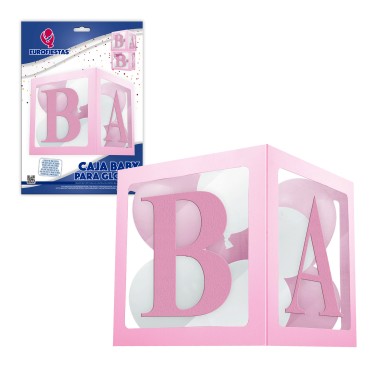 Caixa Para Balões Baby Girl Caixa Para Balões Baby Girl