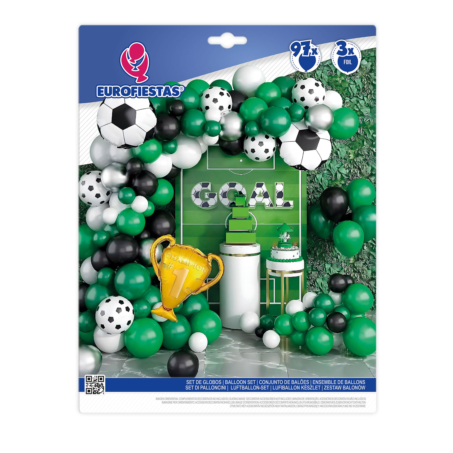 Kit Decoração Festa de Futebol
