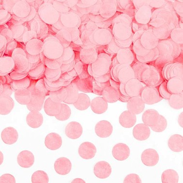 Confettis Bolinhas Rosa