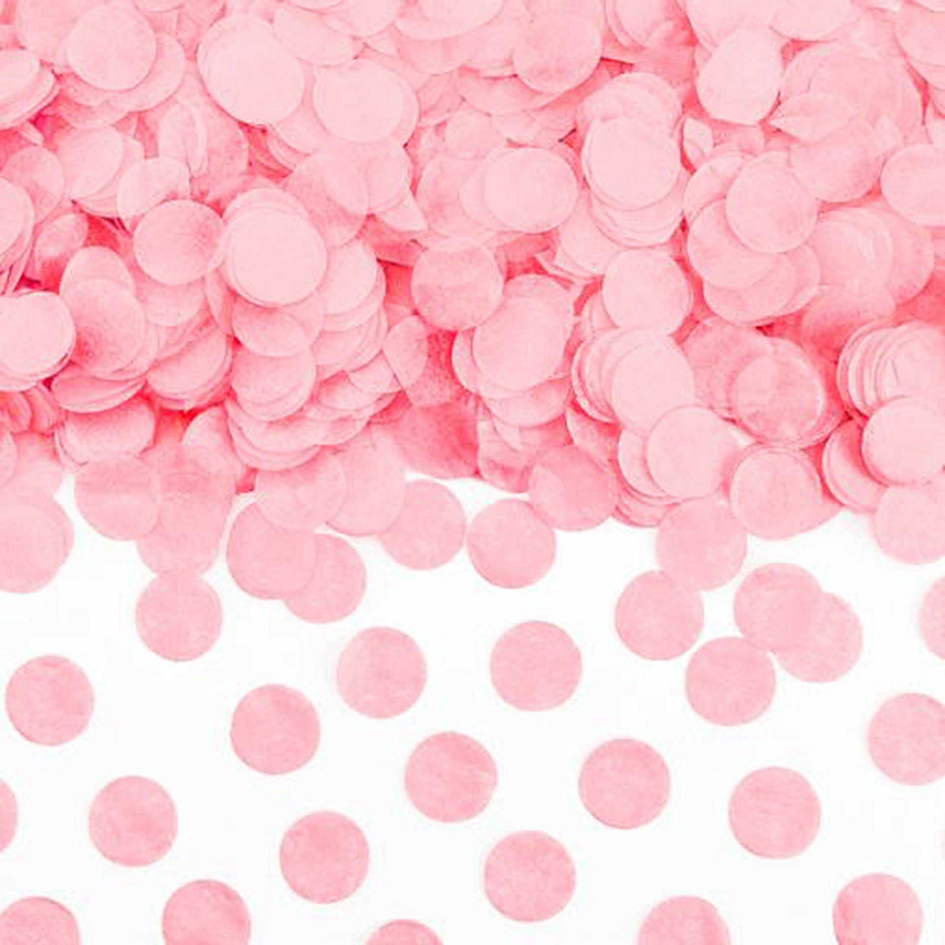 Confettis Bolinhas Rosa