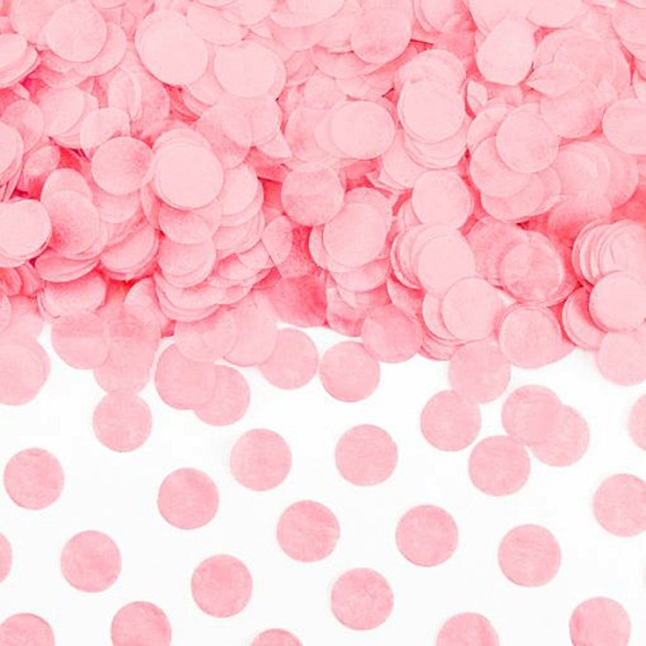 Confettis Bolinhas Rosa