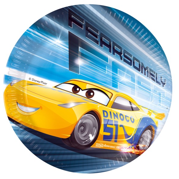 Pratos Cars Victory 8 Unid