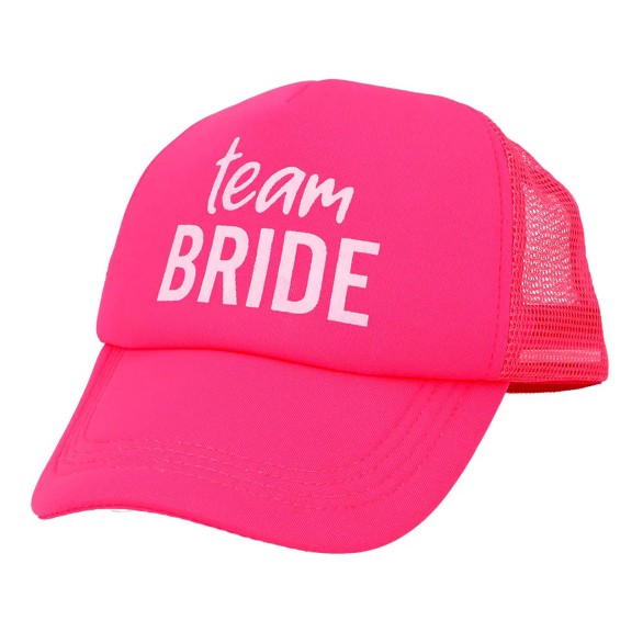 Boné Team Bride Rosa