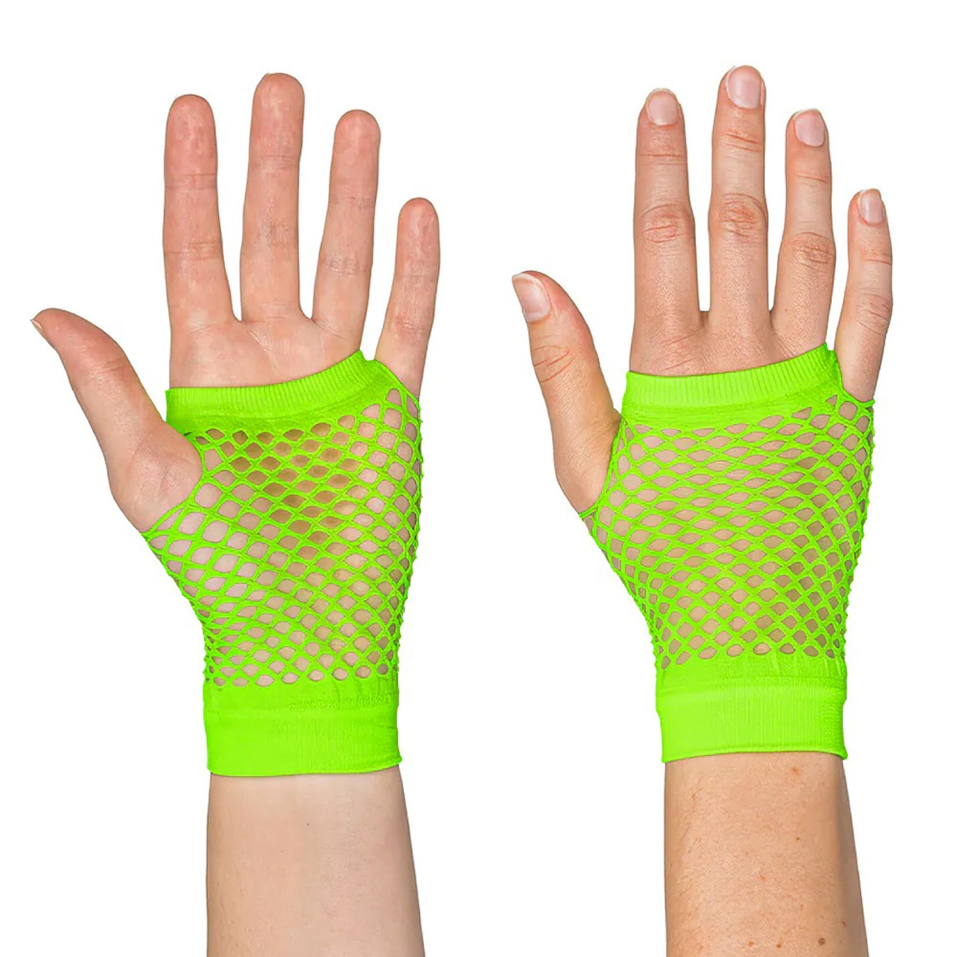 Luvas de Rede Curtas Verde