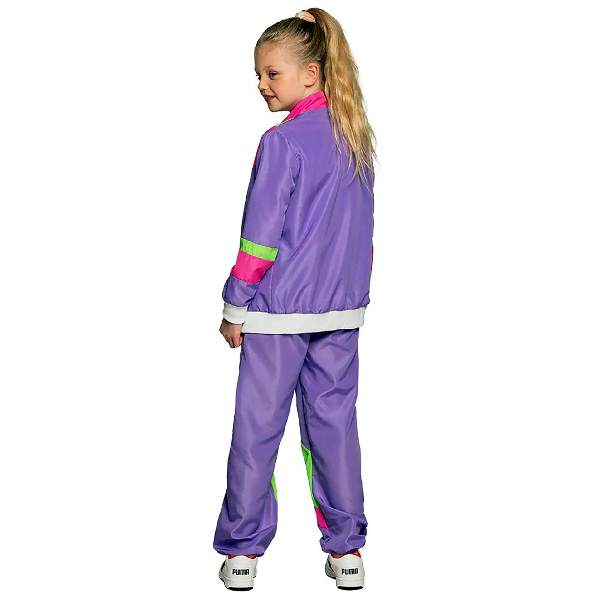 Fato Treino 80s Roxo Infantil