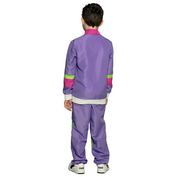 Fato Treino 80s Roxo Infantil