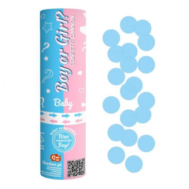 Lan�a Confettis Azul Menino