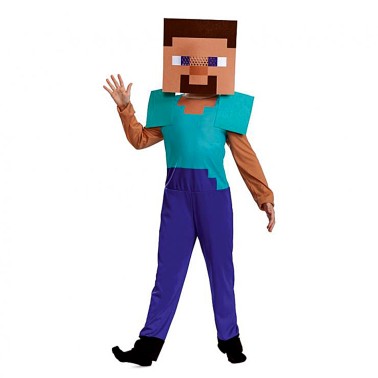 Fato Steve Minecraft Oficial