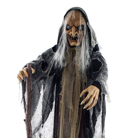 Bruxa Malvada Decorativa Som Luz Mov 160CM