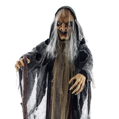 Bruxa Malvada Decorativa Som Luz Mov 160CM