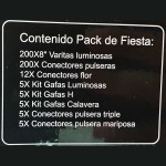 Mega Glow Party Pack Luminoso