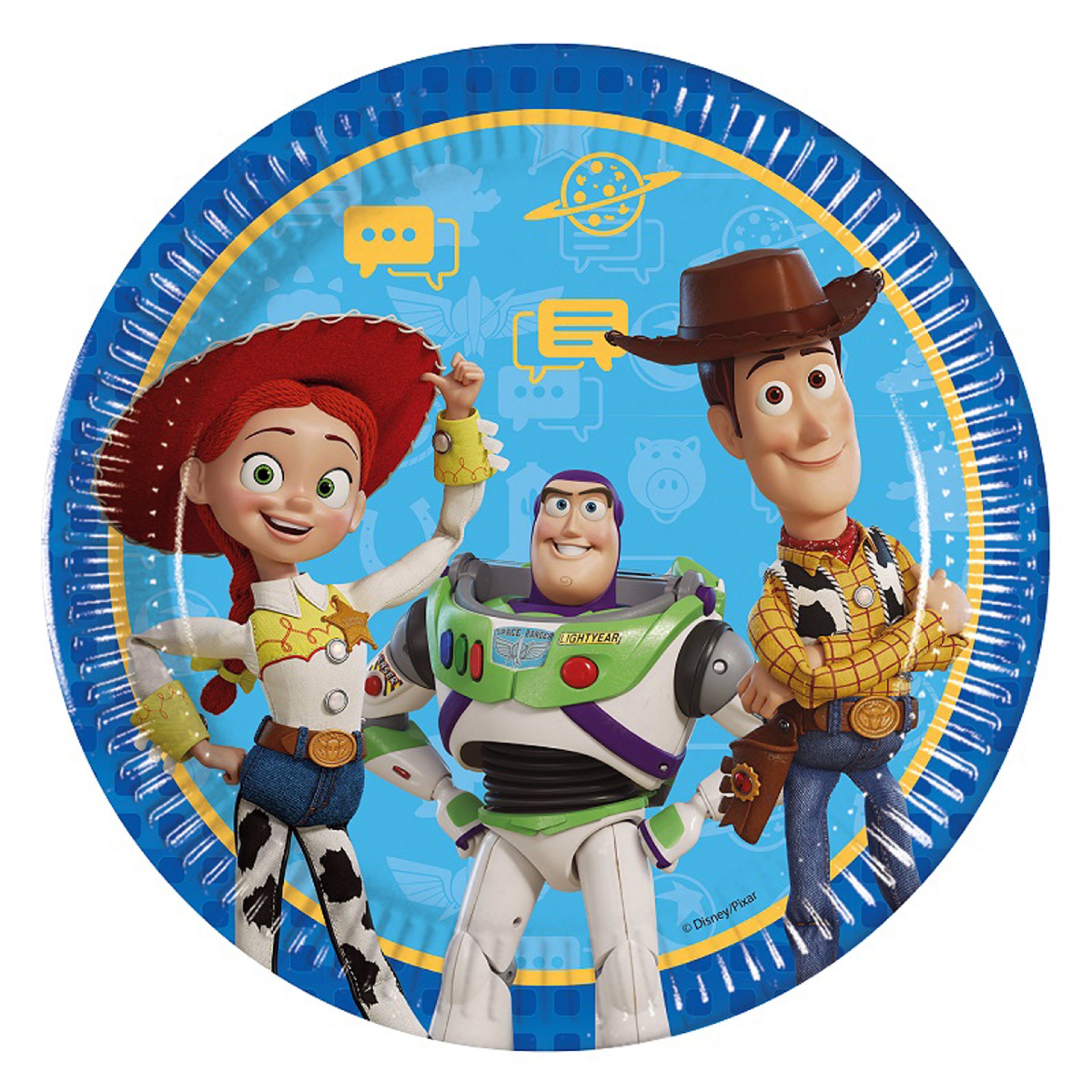 Pratos Toy Story 8 Unid