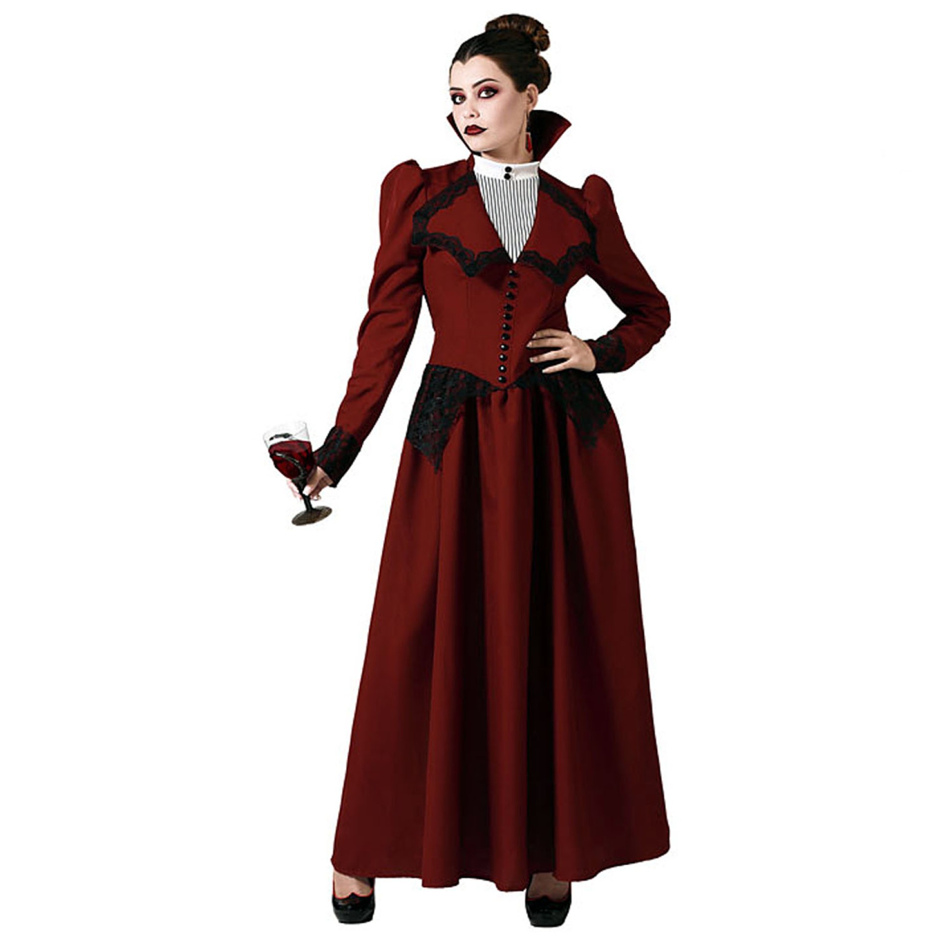 Fato Vampira Victoriana Senhora