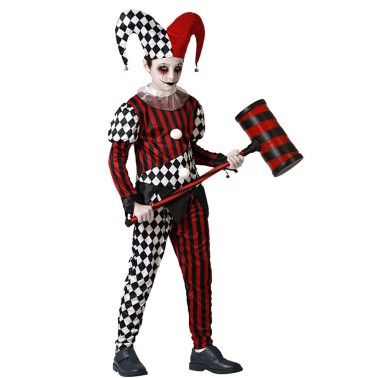 Fato Mad Circus Arlequim