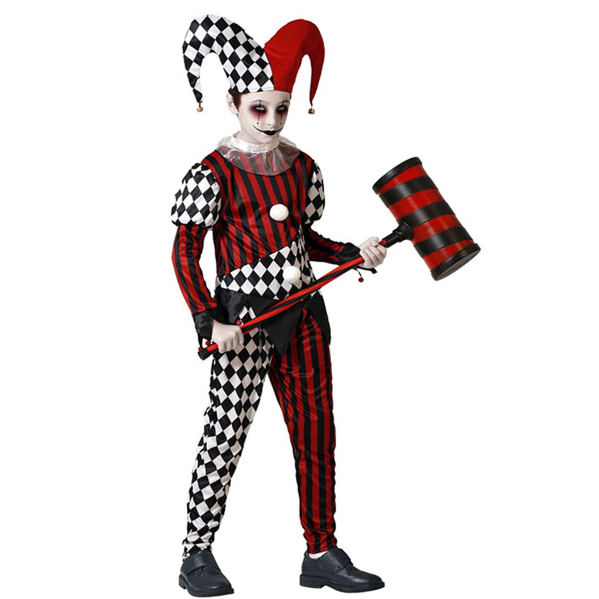 Fato Mad Circus Arlequim
