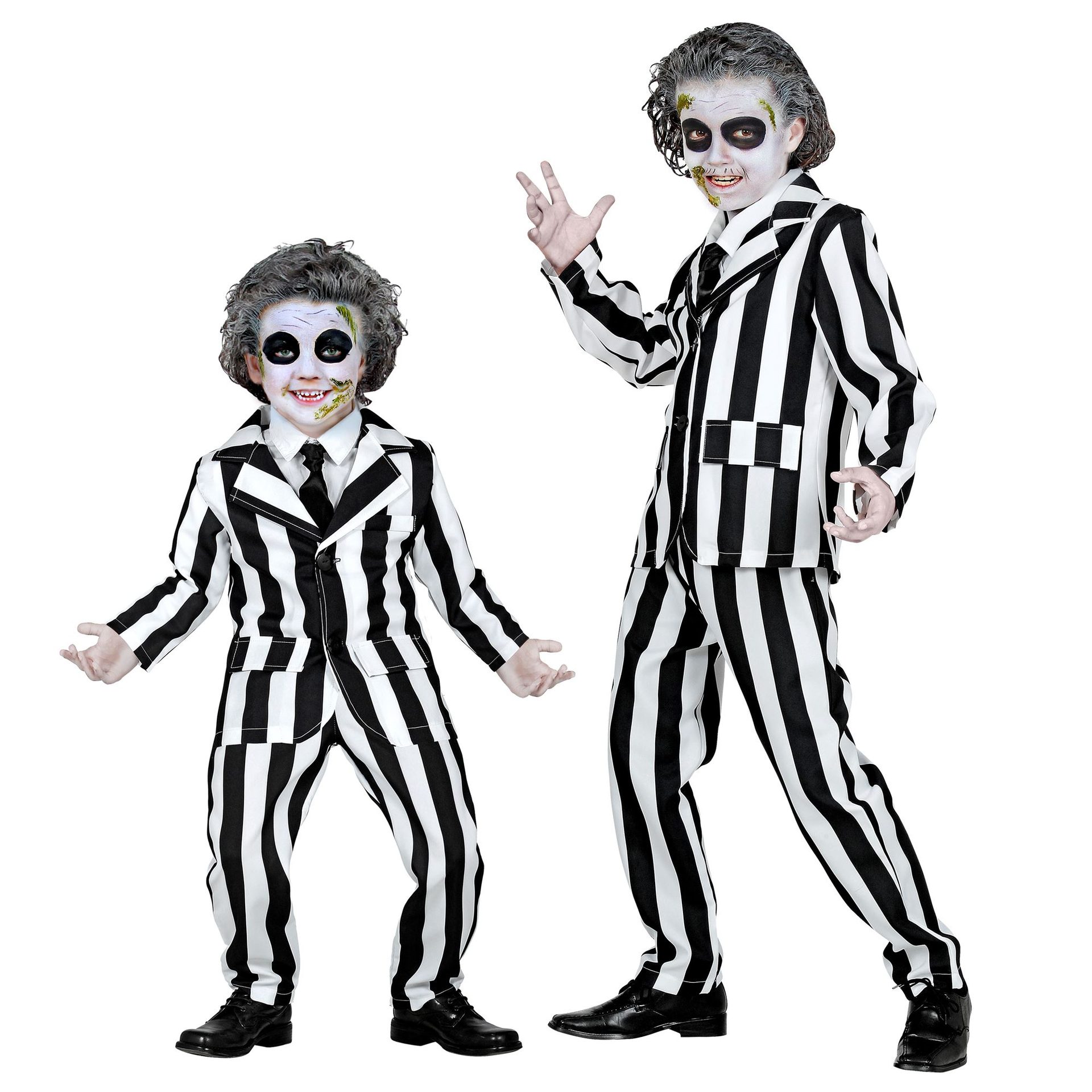 Fato Beetlejuice Divertido Menino