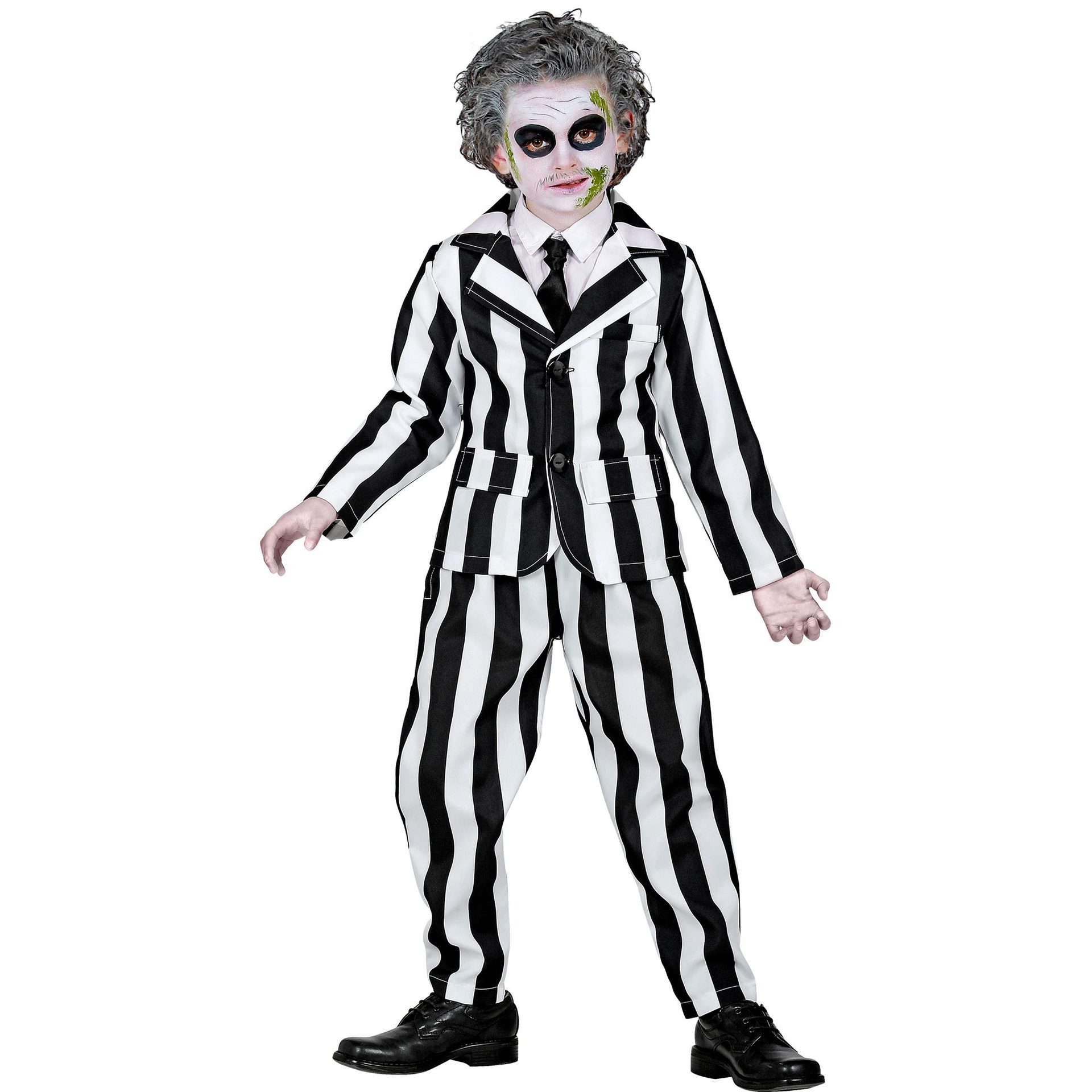 Fato Beetlejuice Divertido Menino