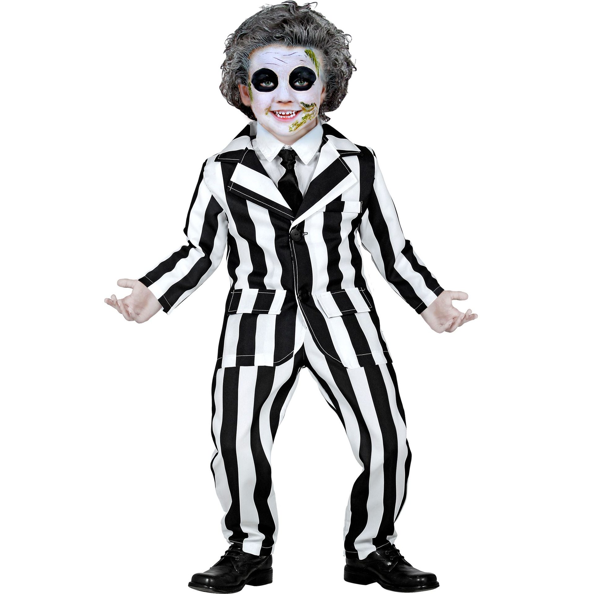 Fato Beetlejuice Divertido Menino
