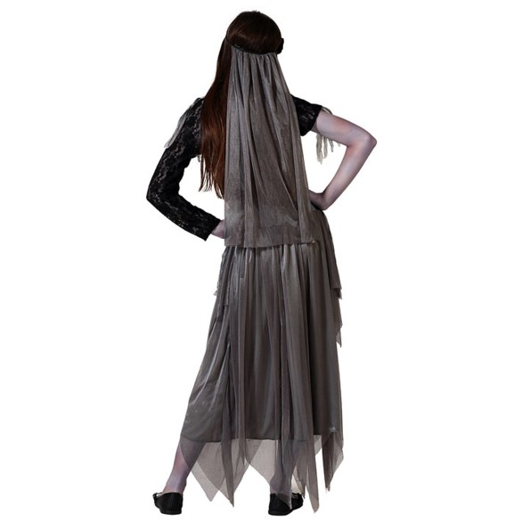 Fato Noiva de Halloween Menina