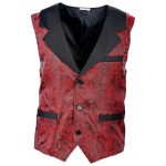 Colete Vintage Bordeaux