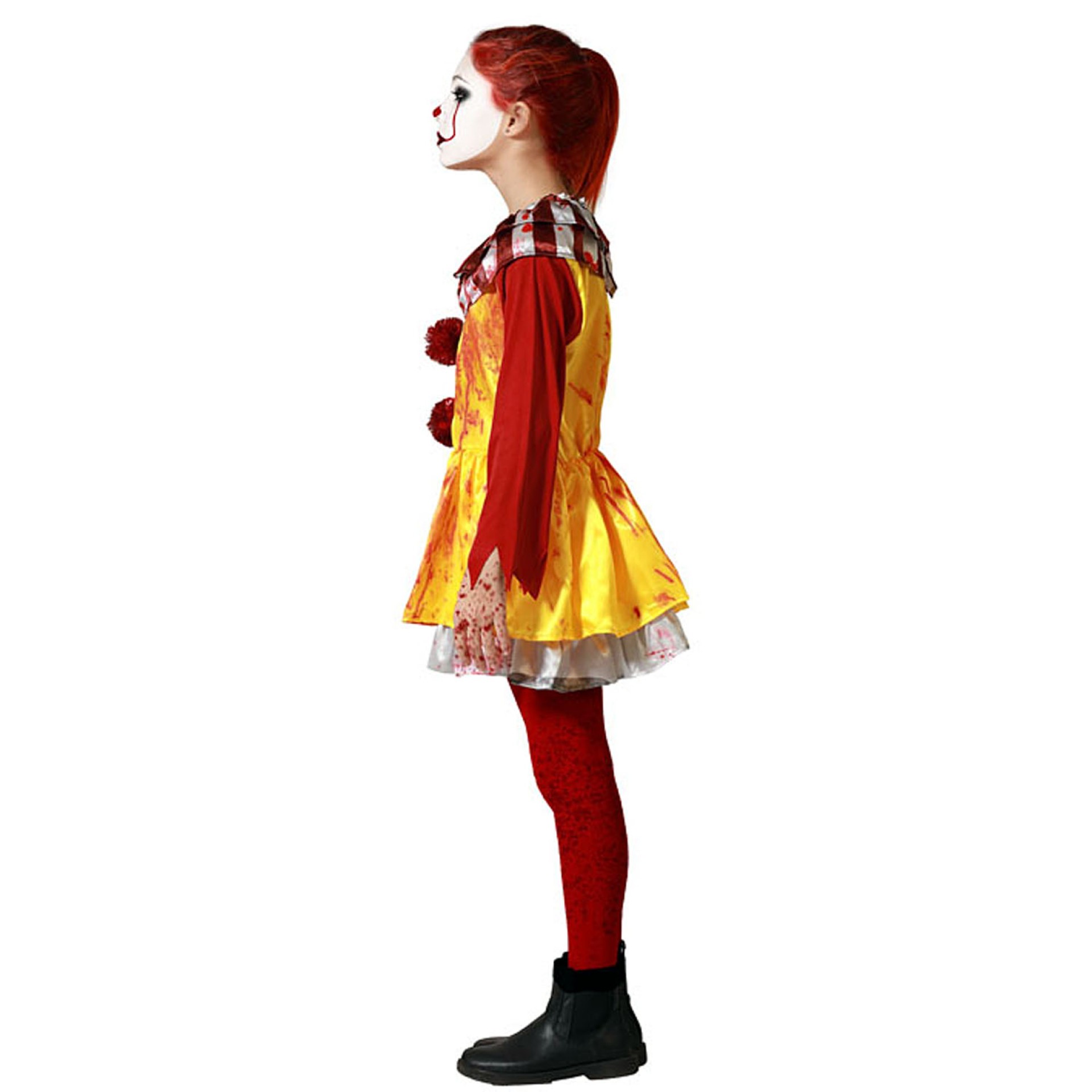 Fato Palhaça Mad Circus menina