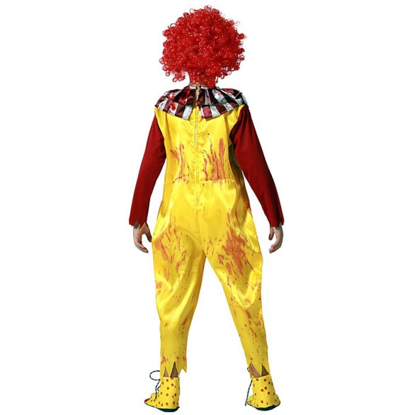 Fato Palhaço Mad Circus Menino