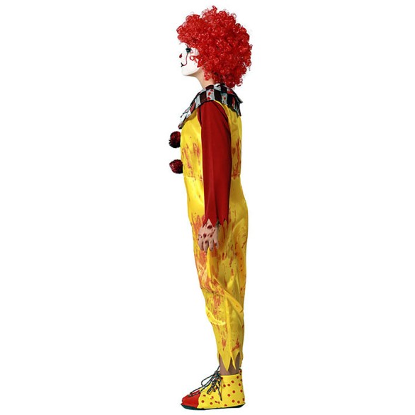 Fato Palhaço Mad Circus Menino