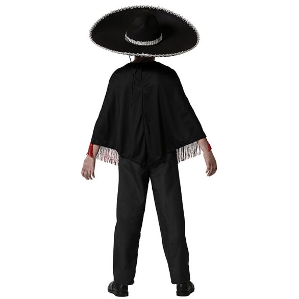 Poncho Menino Dia de los Muertos