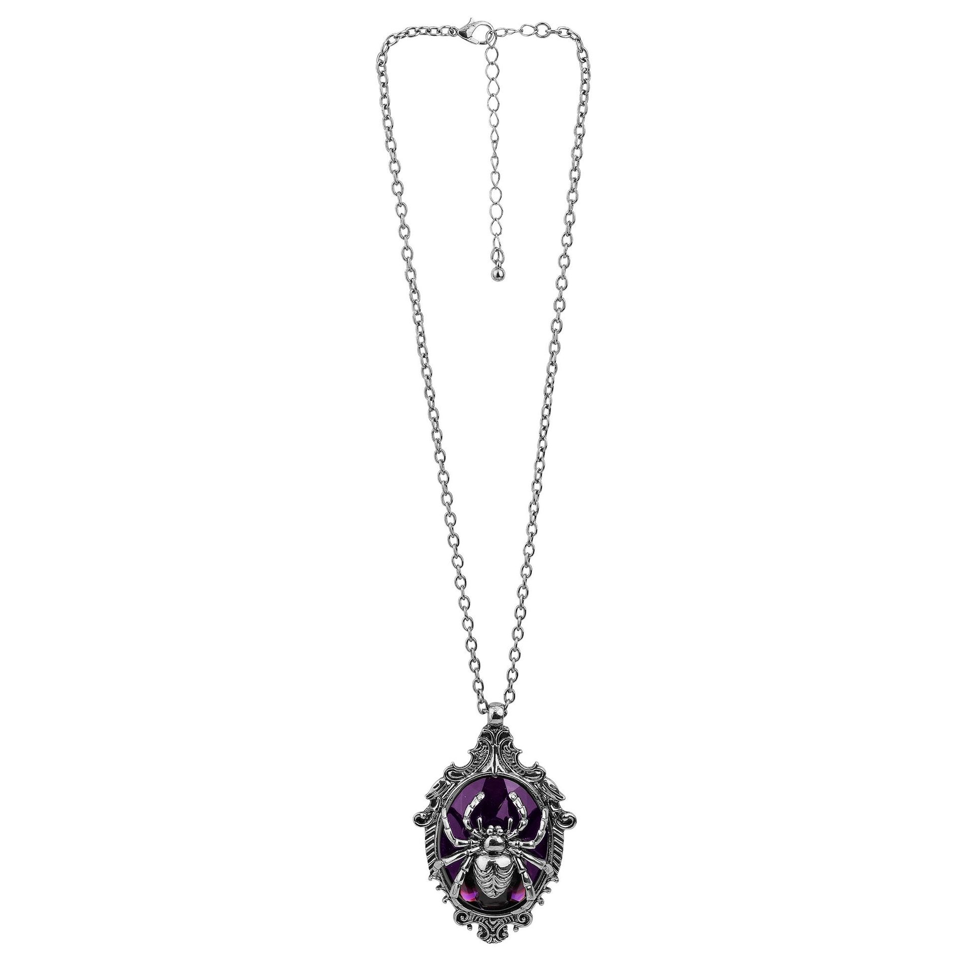 Colar de Aranha Violeta