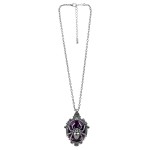Colar de Aranha Violeta