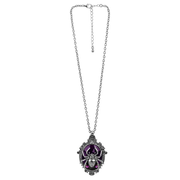 Colar de Aranha Violeta