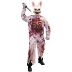Fato Coelho Zombie Adulto
