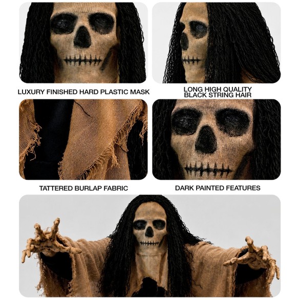 Máscara Caveira Voodoo