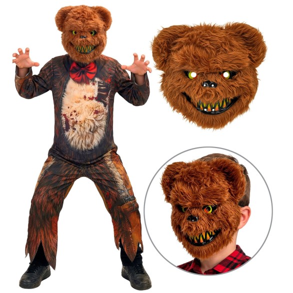 Fato Urso Sangrento Menino
