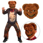 Fato Urso Sangrento Menino