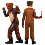 Fato Urso Sangrento Menino