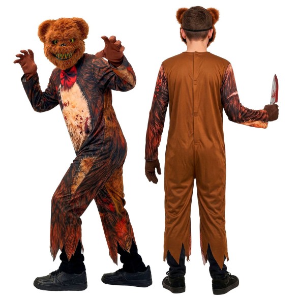 Fato Urso Sangrento Menino