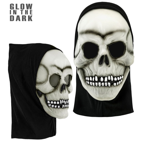 Máscara Caveira Glow In The Dark