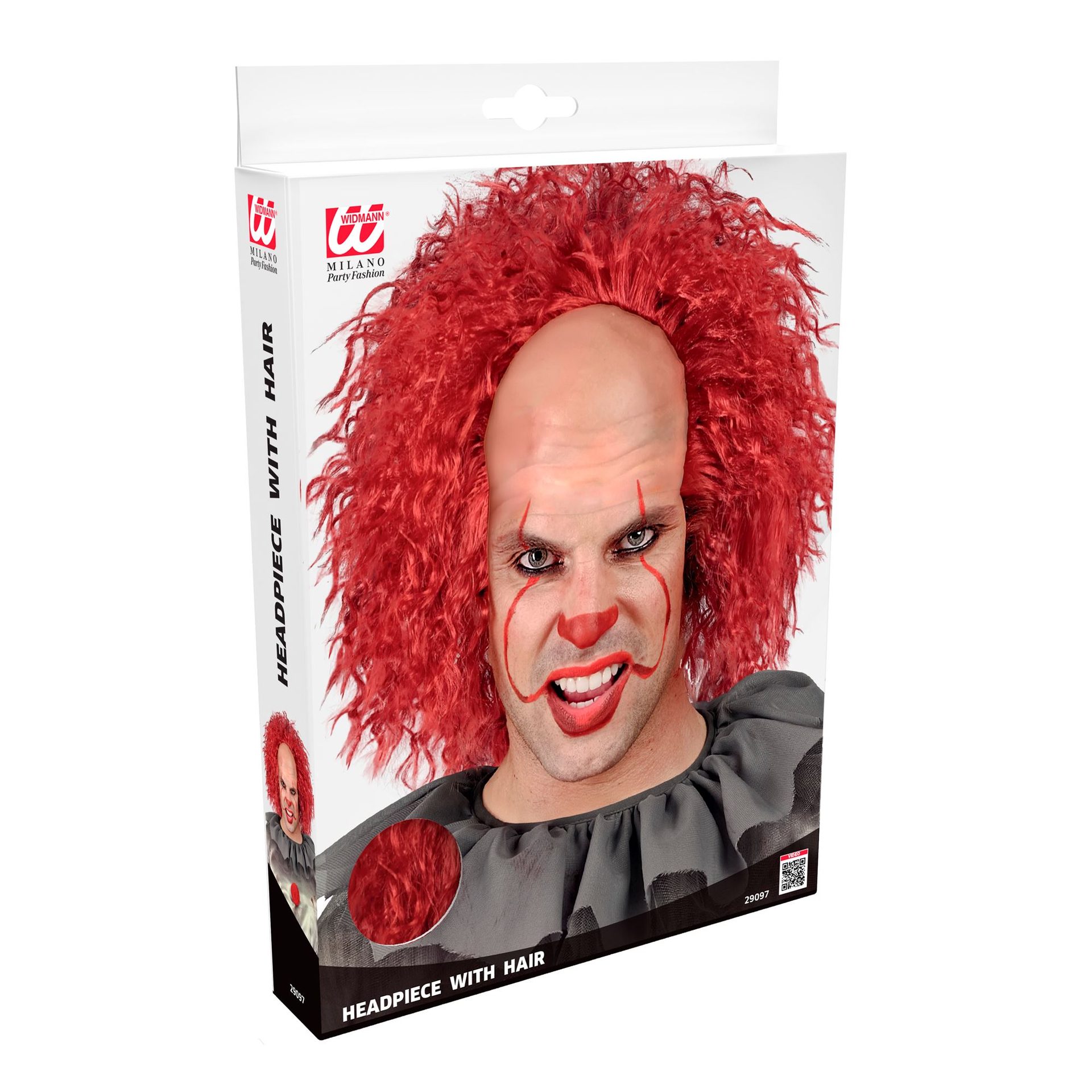 Peruca Creepy Clown IT