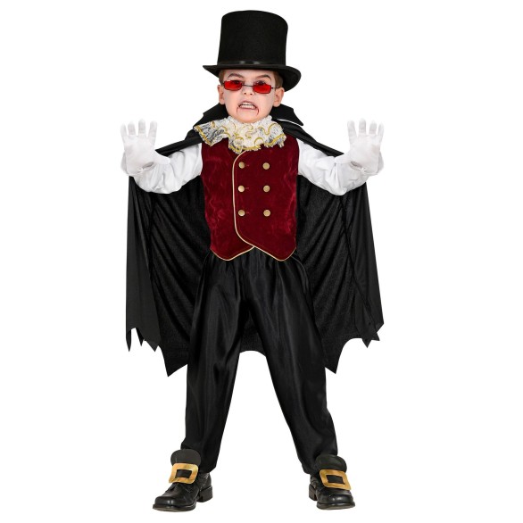 Fato Vampiro Vlad Menino