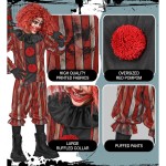 Fato Palhaço Dark Circus Menino