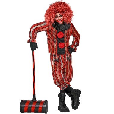 Fato Palha�o Dark Circus Menino