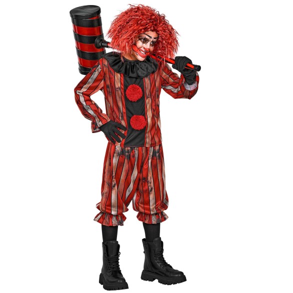 Fato Palhaço Dark Circus Menino