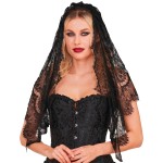 Véu de Renda Preto